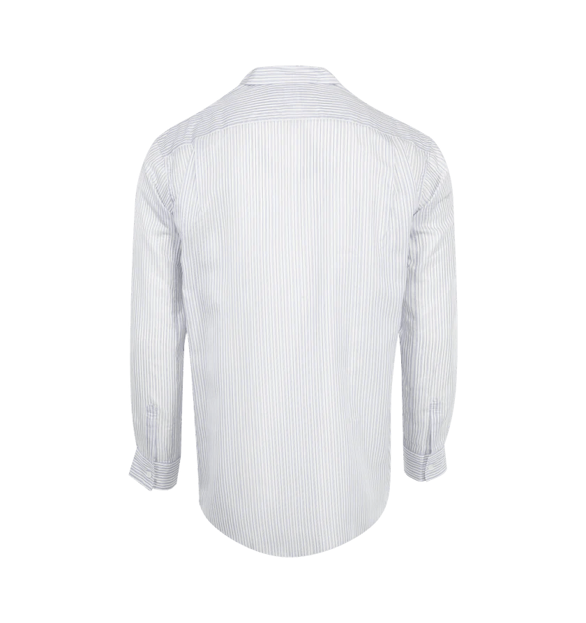 CDG by Comme des Garcons o1h1sh10525 Stripe Shirt in White Size US M / EU 48-50 / 2 - 2 Thumbnail