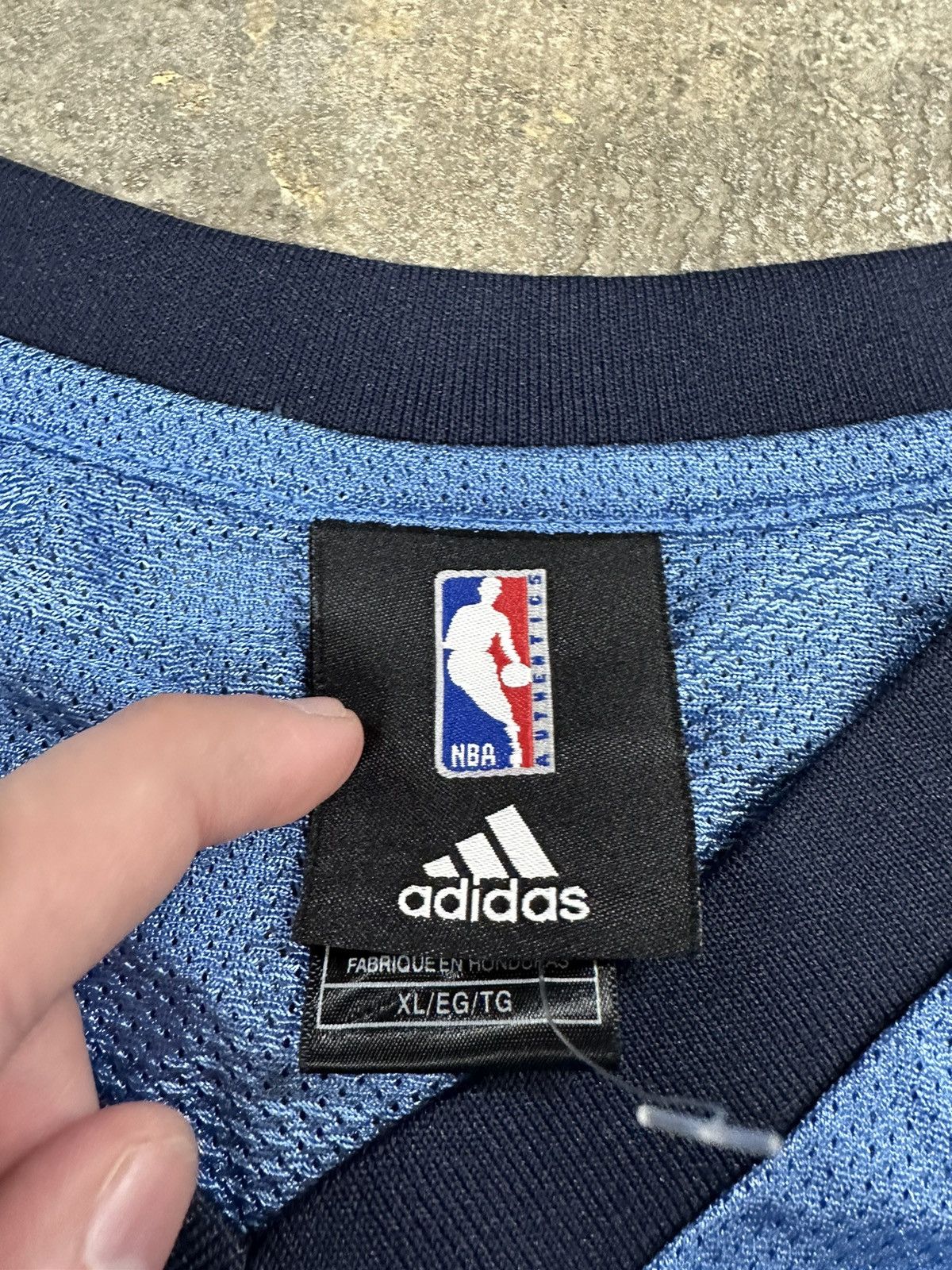Adidas × NBA × Vintage Vintage Y2K 00s Adidas Utah Jazz Nationwide Jersey Size US XL / EU 56 / 4 - 12 Thumbnail
