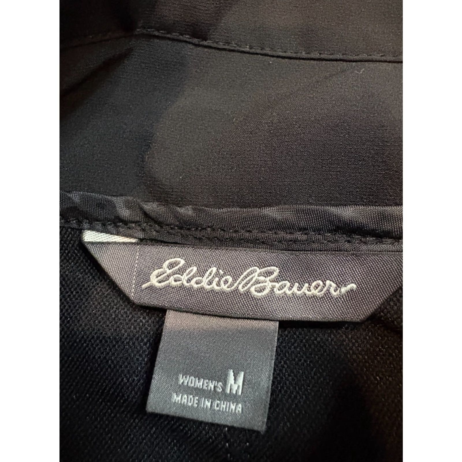 Eddie Bauer Eddie Bauer Puffer Vest Jacket Women Medium Black Lightweight Full Zip Size M / US 6-8 / IT 42-44 - 5 Thumbnail