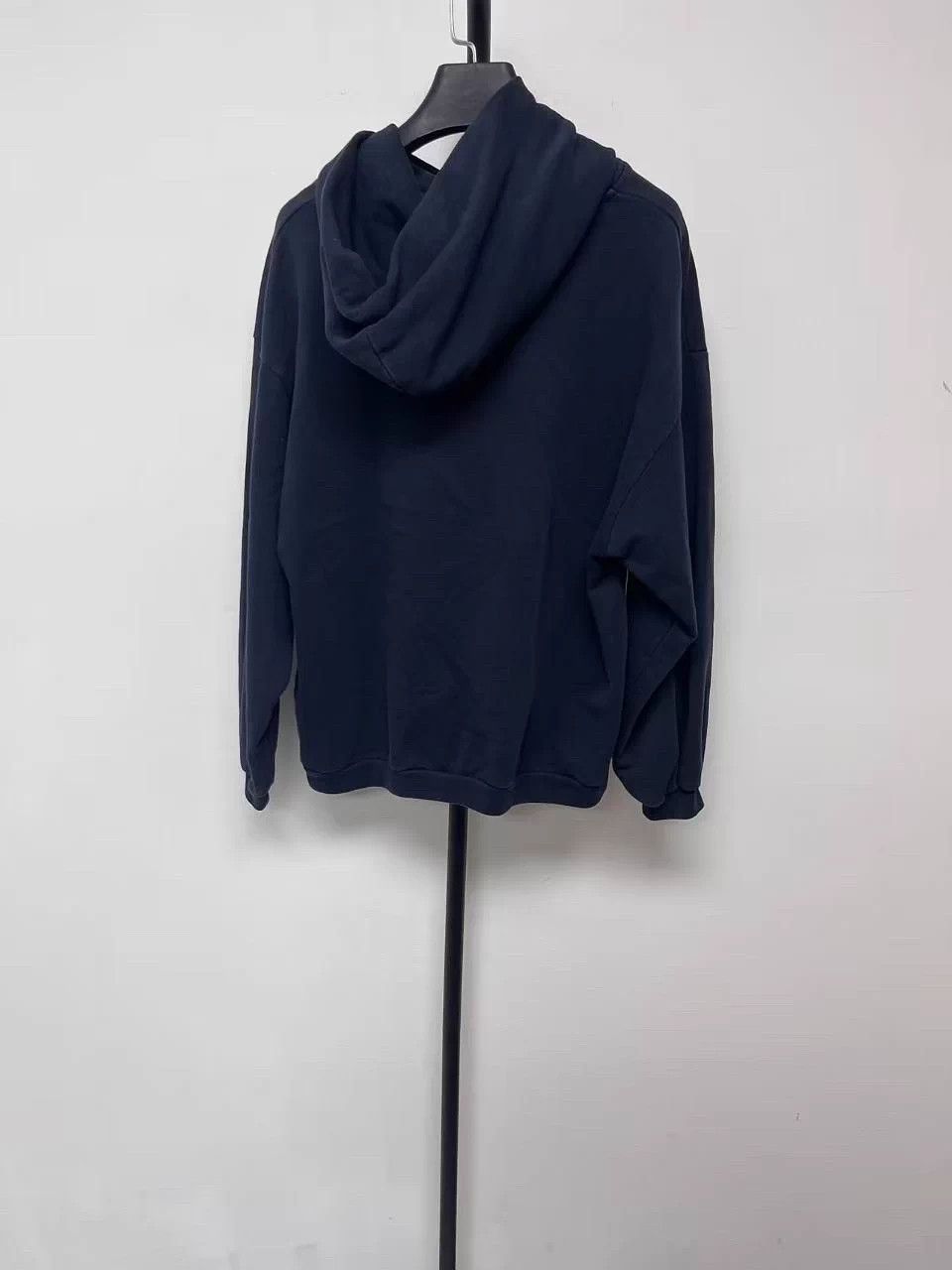 Balenciaga Balenciaga logo solid navy women's hoodie XS Size XS / US 0-2 / IT 36-38 - 2 Thumbnail