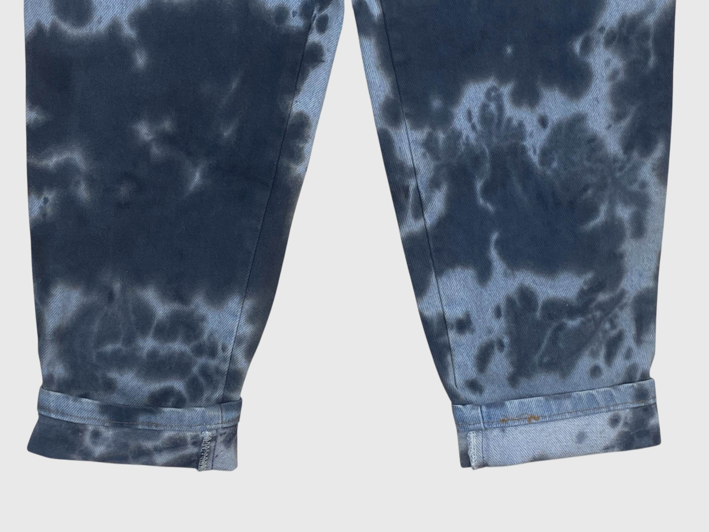 Japanese Brand Chic Denim Camo Jeans Size 27" / US 4 / IT 40 - 11 Thumbnail