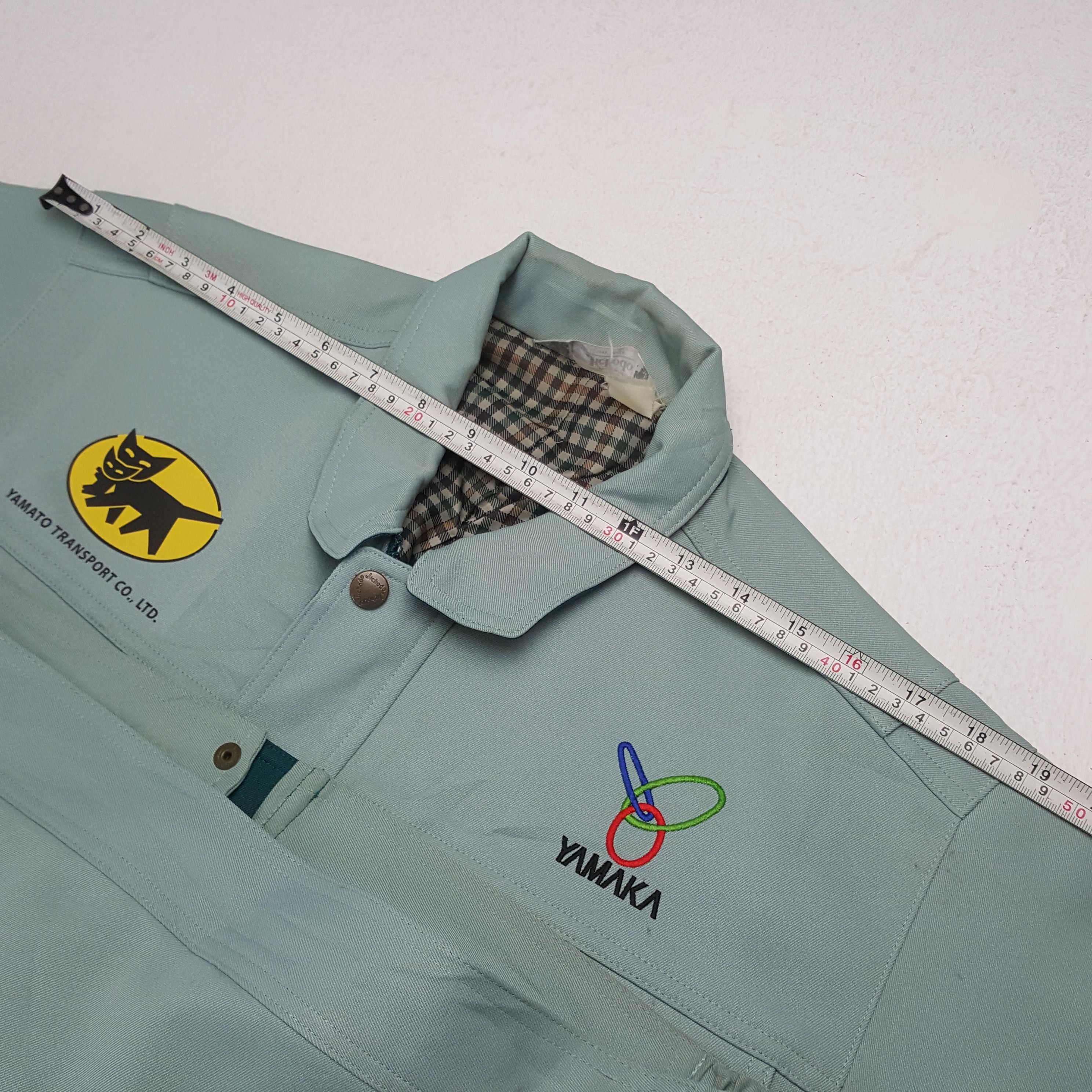 Other YAMATO TRANSPORT Japanese Workwear Custom Jacket C288N15 Size US M / EU 48-50 / 2 - 6 Thumbnail