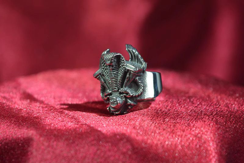 Jewelry Viper engine Matchless Jewelry Rings Chrome Ring (Size 7-13) Size ONE SIZE - 4 Thumbnail