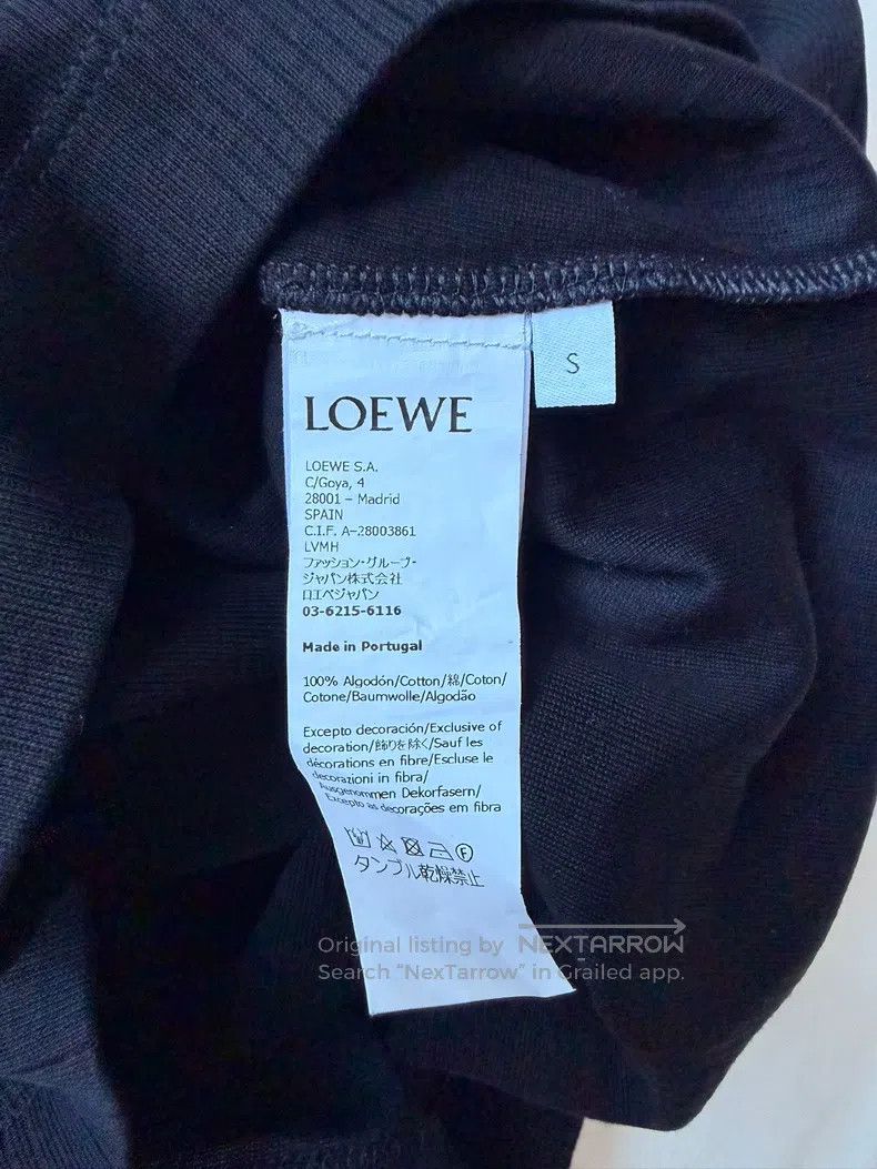 Loewe Loewe Short-length crew-neck short-sleeve T-shirt Size S / US 4 / IT 40 - 6 Thumbnail