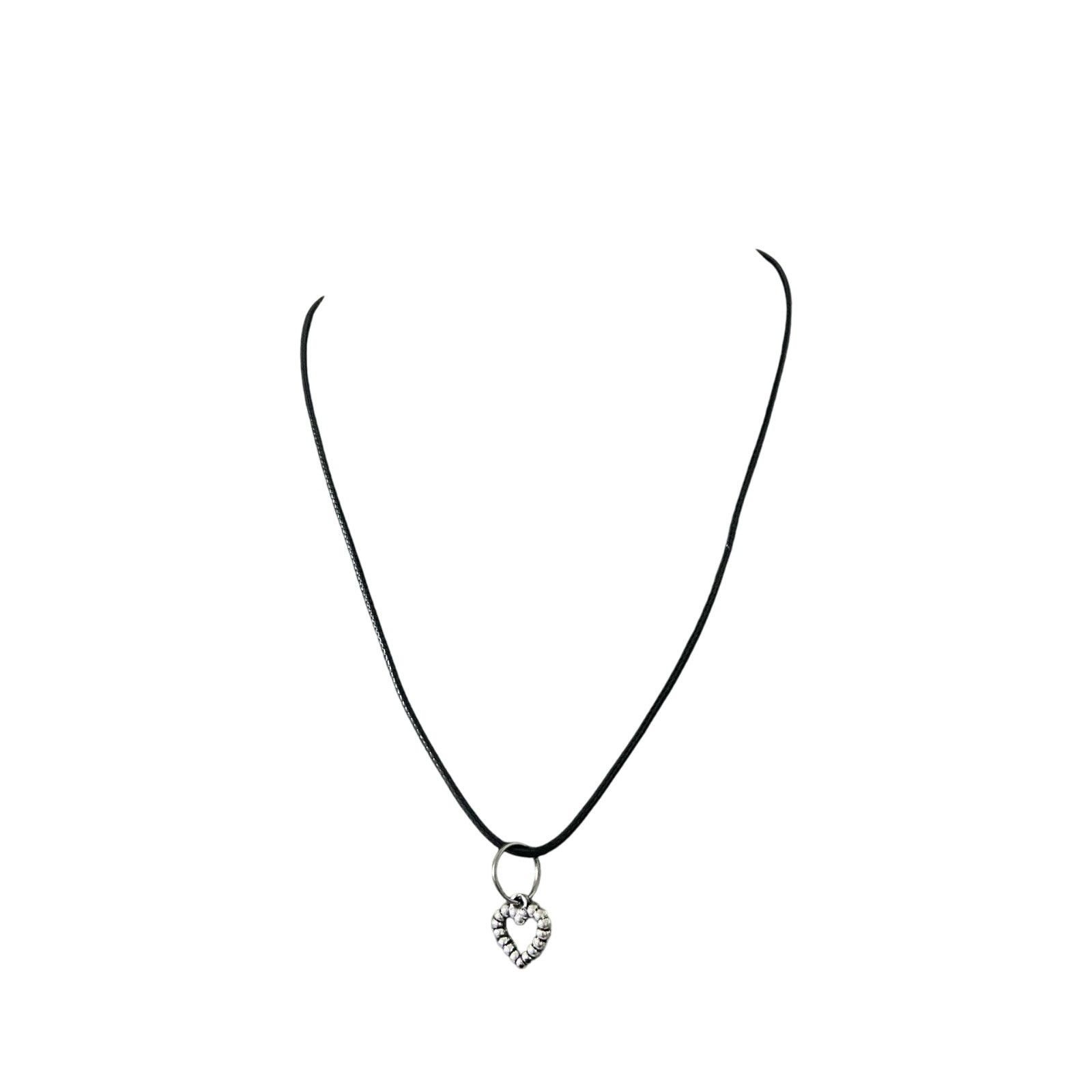 Handmade heart pendant necklace Size ONE SIZE - 1 Thumbnail