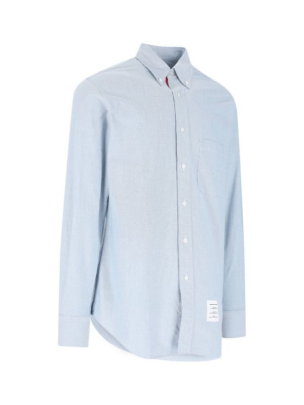 Thom Browne o1s22i1n1224 Oxford Cotton Button-down Shirt in Light Blue Size US XL / EU 56 / 4 - 2 Thumbnail