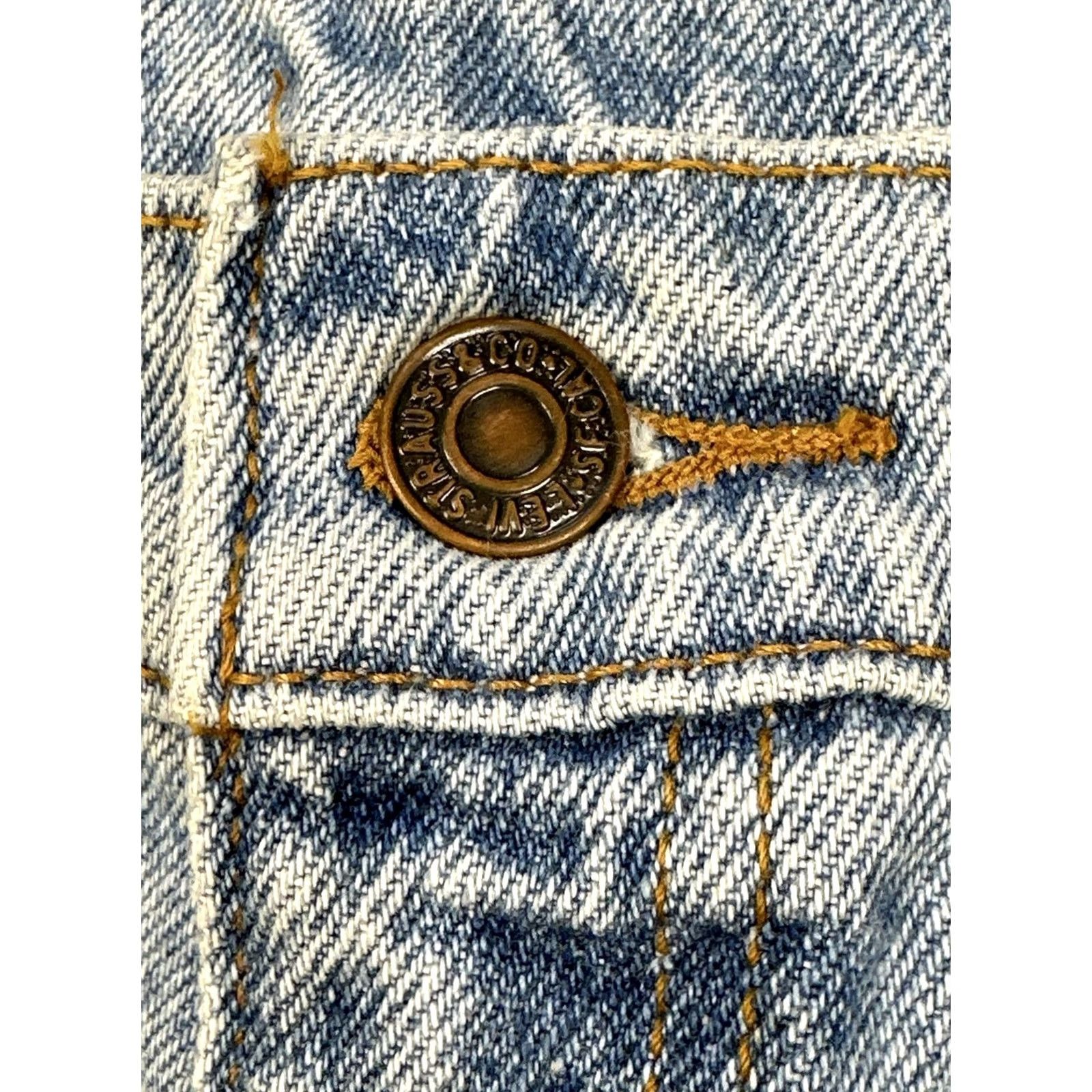 Levi's VINTAGE Levi's Jeans 505 Regular 40x30 Denim Orange Tab Mens Straight 5-Pocket Classic Levi's 505 100% Cotton Orange Tab Logo Vintage Jeans Men Size US 40 / EU 56 - 6 Thumbnail