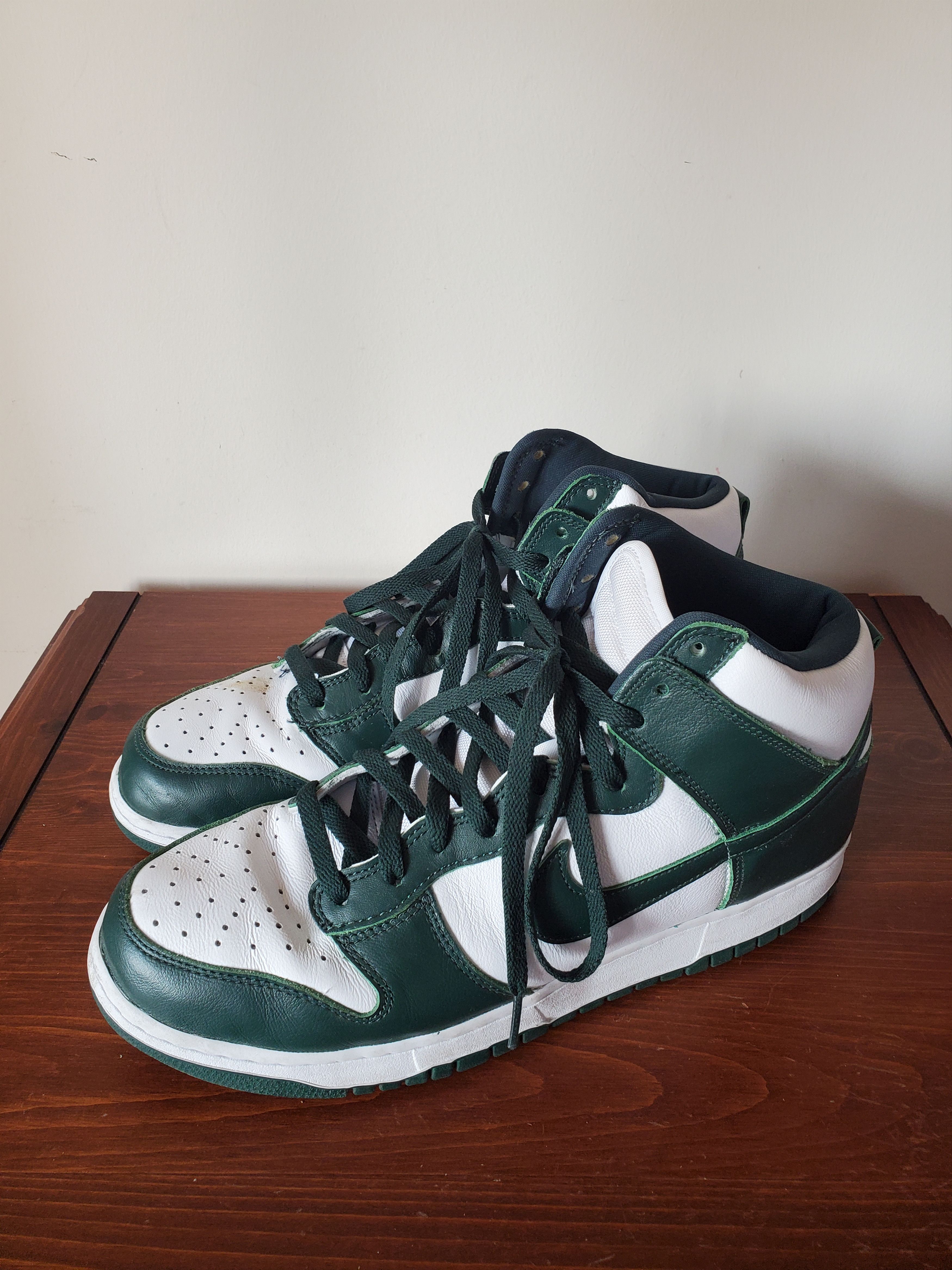 Nike Nike Dunk High “Spartan Green" Size US 12 / EU 45 - 1 Thumbnail