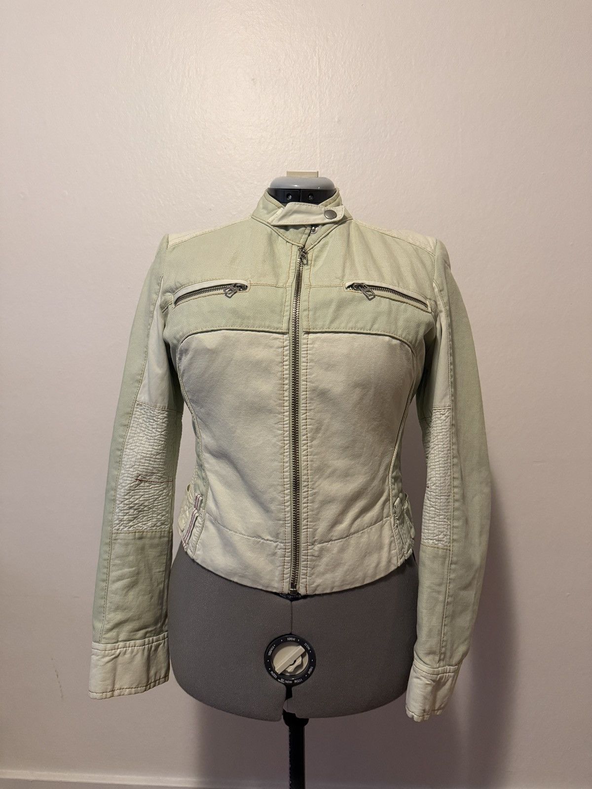 Miss Sixty Miss Sixty denim moto jacket Size L / US 10 / IT 46 - 1 Thumbnail