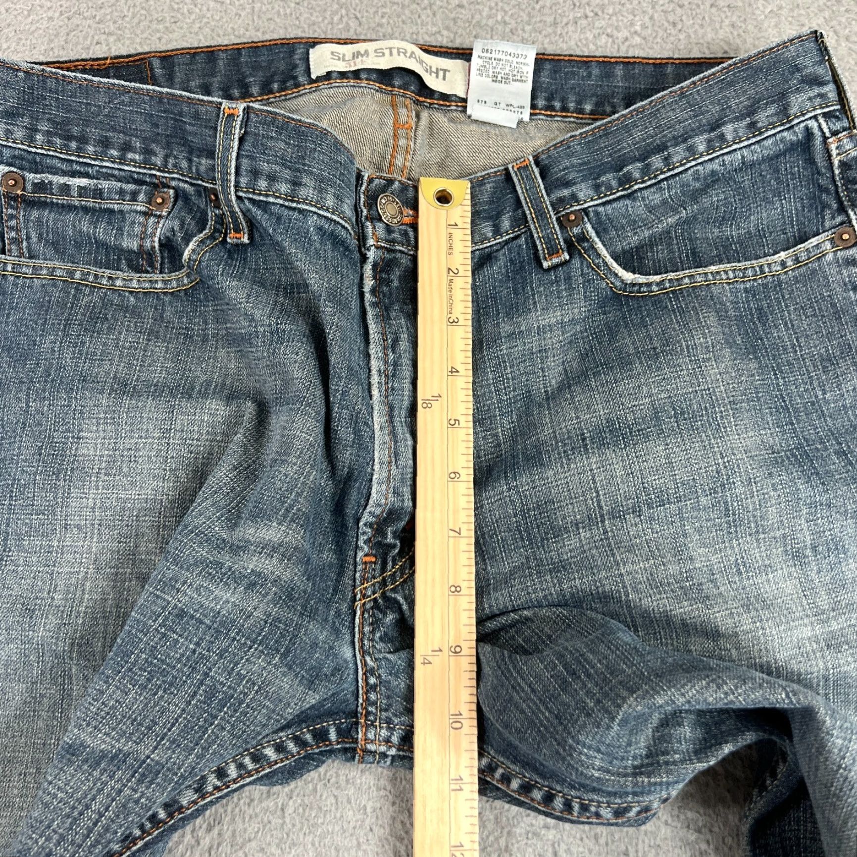 Levi's VINTAGE Levi's 514 Jeans Men 36x34 Slim Straight Medium Wash Cotton Size US 36 / EU 52 - 4 Thumbnail