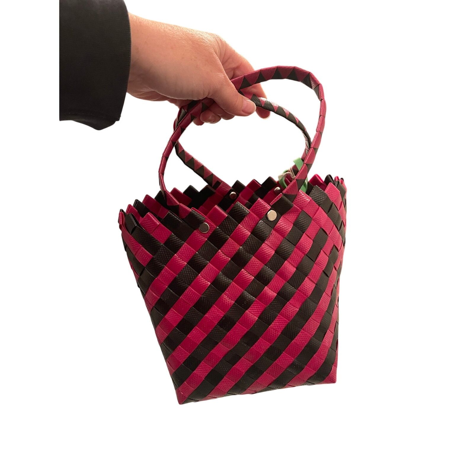Marni Marni Market, Taha Bag with Woven Handle, NWT Size ONE SIZE - 6 Thumbnail