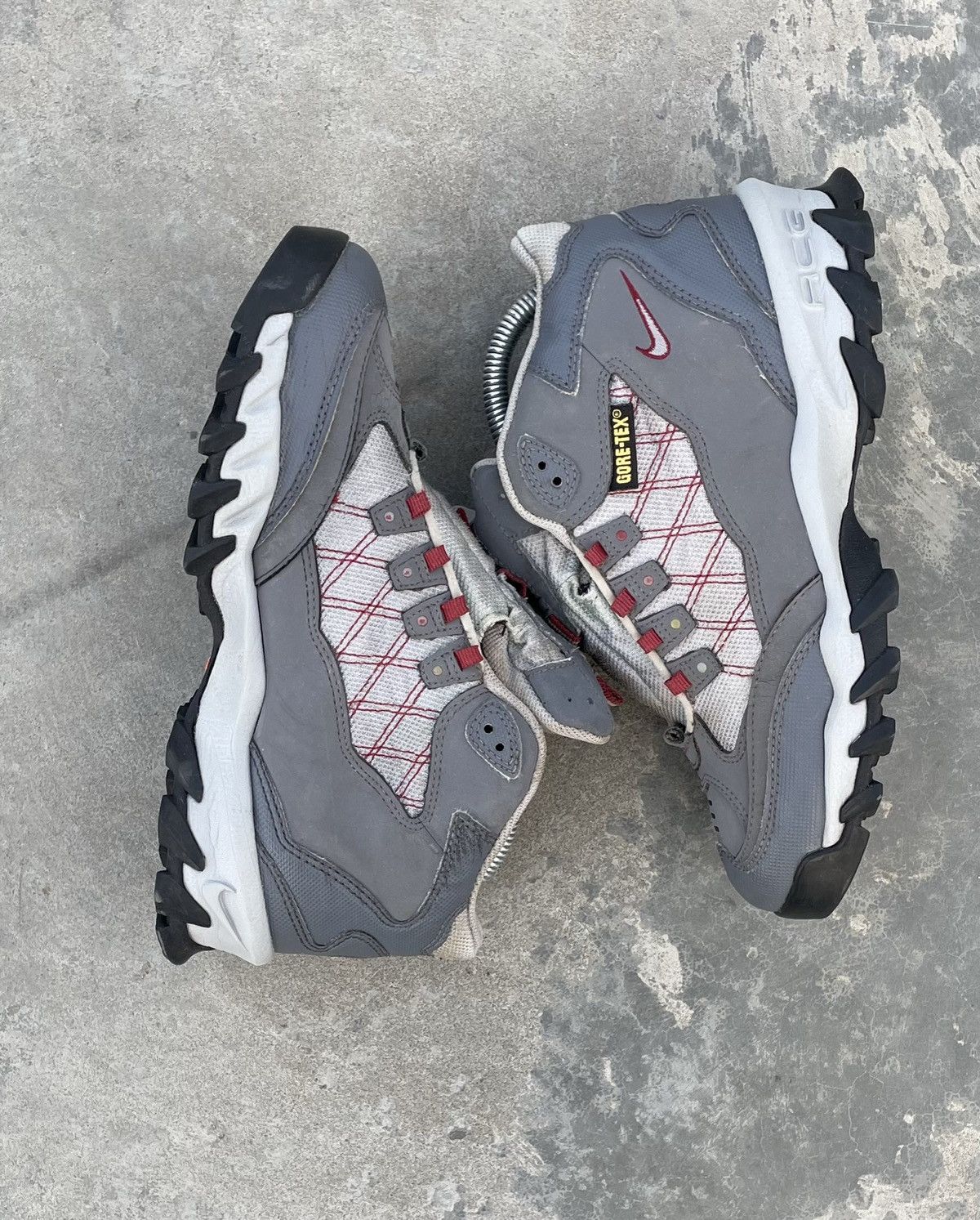 Nike 🔥 Vintage Nike ACG RARE Hiking Y2k Gore Tex Boots Sneakers 🔥 Size US 8 / IT 38 - 9 Thumbnail