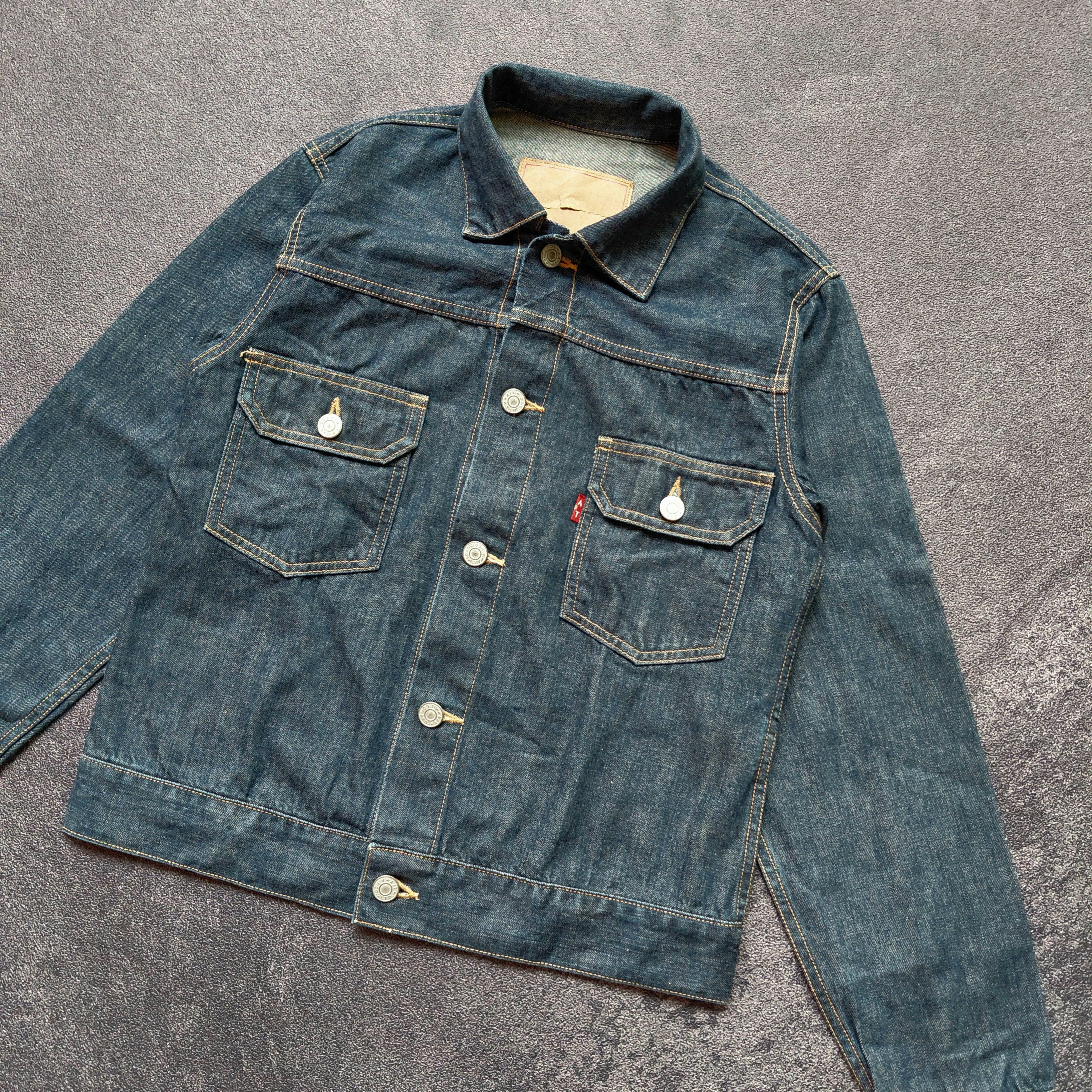 Japanese Brand A/T Type II Japan Trucker Denim Jacket Size US S / EU 44-46 / 1 - 3 Thumbnail