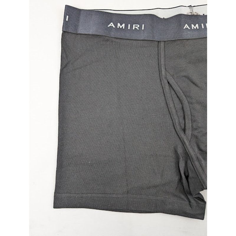 Amiri o1rshd1 Q: 2 / Size: XL / Logo Brief in Black Size ONE SIZE - 3 Thumbnail