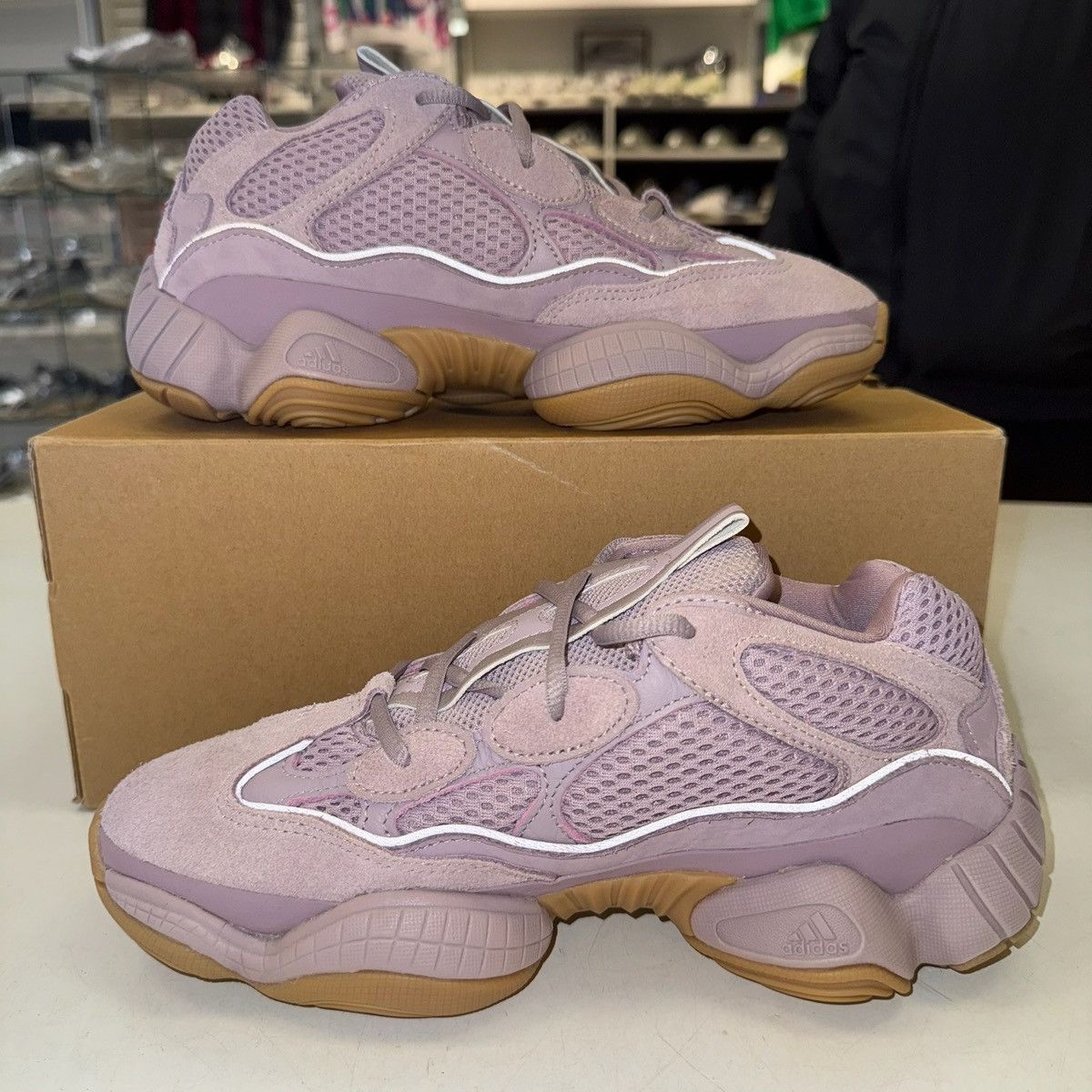 Adidas Size 6.5 - Adidas Yeezy 500 Soft Vision - FW2656 Size US 6.5 / EU 39-40 - 2 Thumbnail