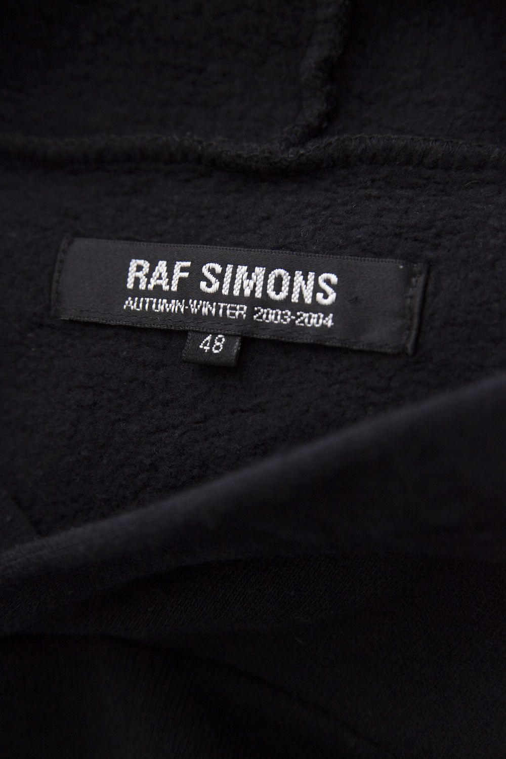 Raf Simons AW03 blank oversized hoodie Size US XXL / EU 58 / 5 - 5 Thumbnail