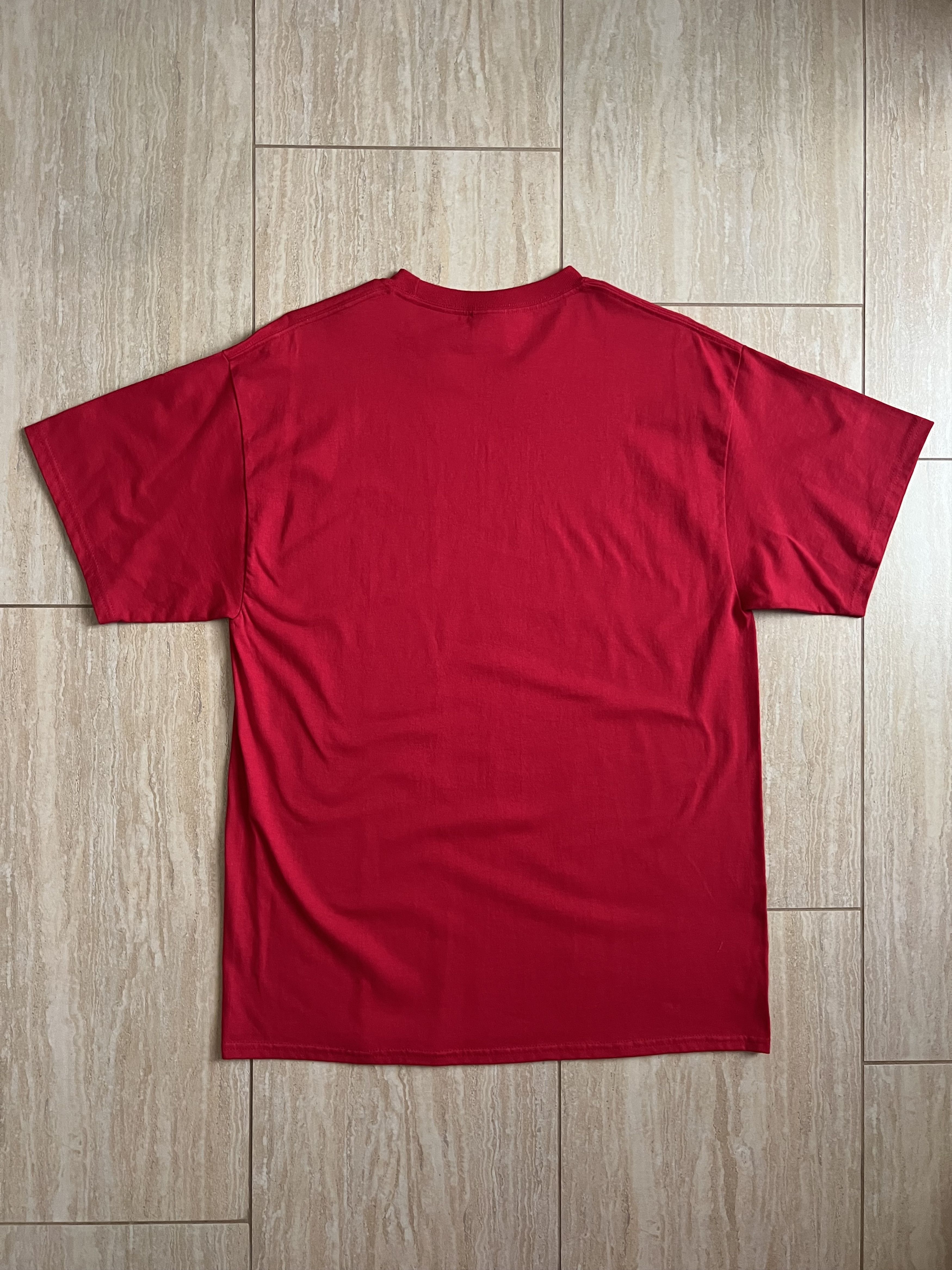 Travis Scott Size L - Travis Scott x McDonald's Crew T-shirt Red Size US L / EU 52-54 / 3 - 2 Thumbnail