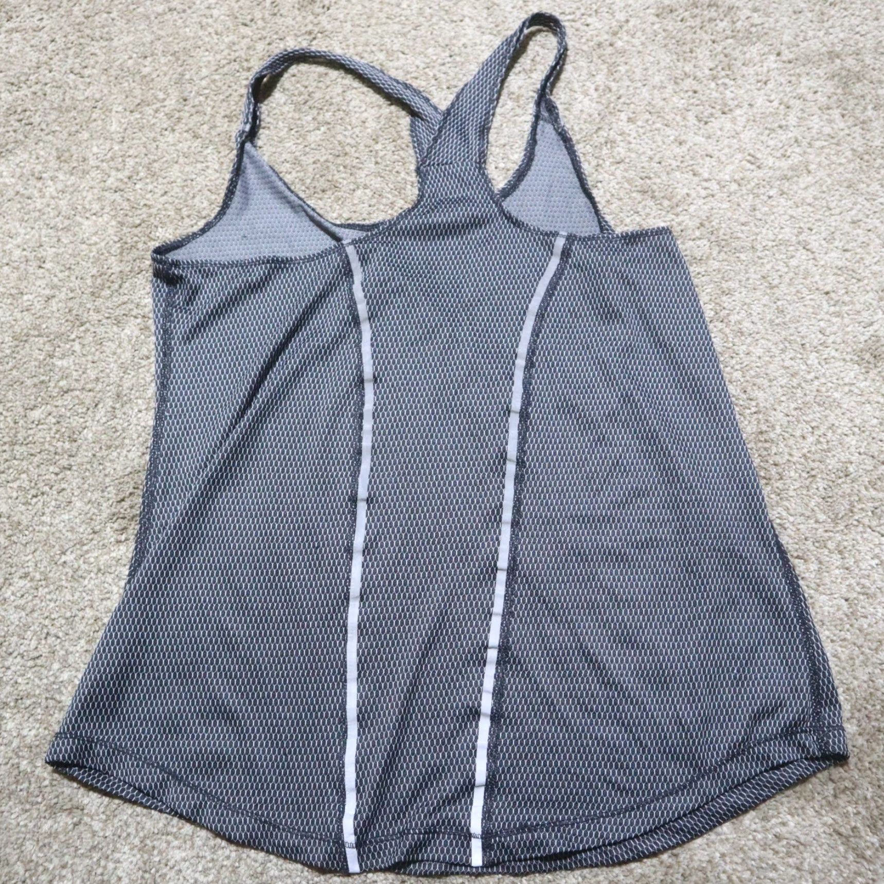 Vintage Athletic Shirt Tank Top Adult S Gray Sleeveless Strapless Athletic Gray Activewear Shirt Womens S Small Size S / US 4 / IT 40 - 5 Thumbnail