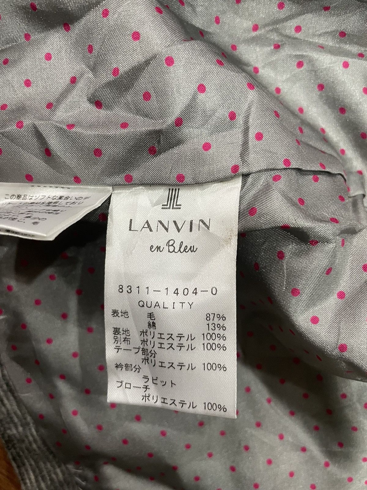 Lanvin Lanvin Jacket with Fur Neck Size XS / US 0-2 / IT 36-38 - 3 Thumbnail