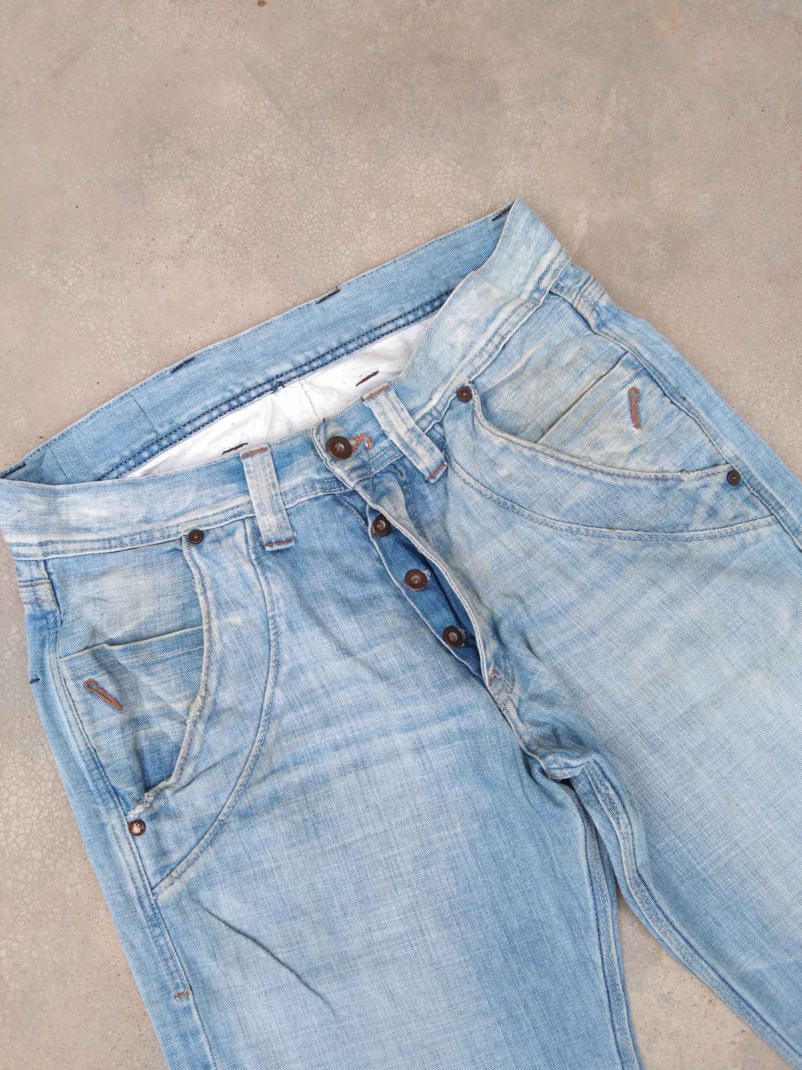 Pepe Jeans Vintage Retro Pepe Jeans Straight Leg 31x35 Size US 31 - 5 Thumbnail