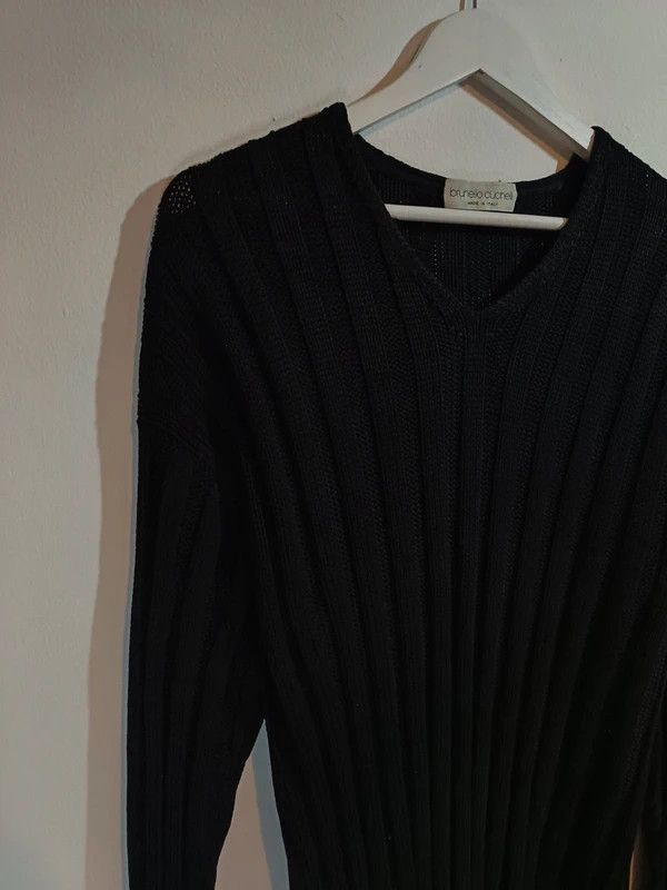 Brunello Cucinelli Brunello Cucinelli vintage knit sweater Size US S / EU 44-46 / 1 - 4 Thumbnail