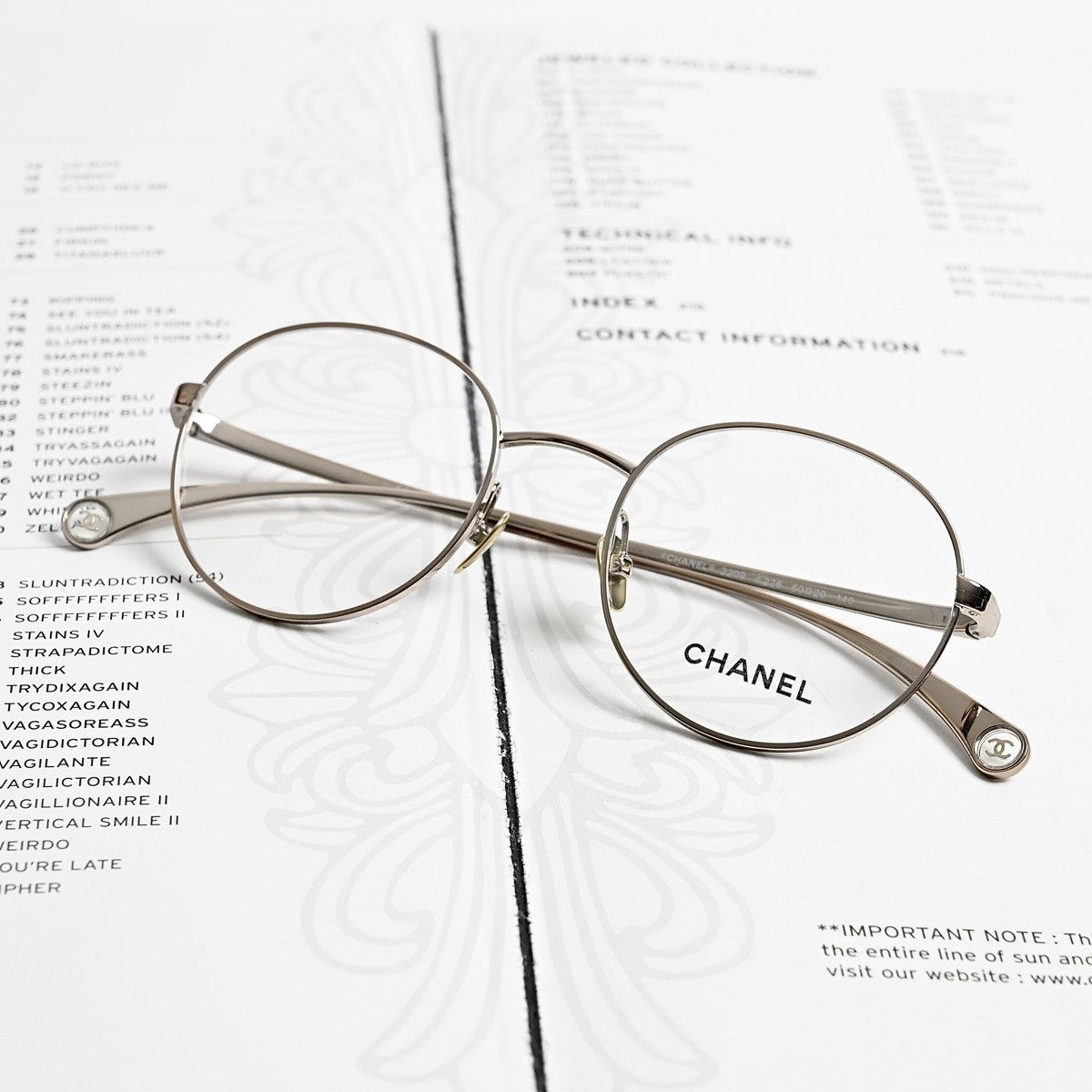 Chanel CHANEL 0CH2209 GLASSES Size ONE SIZE - 8 Thumbnail