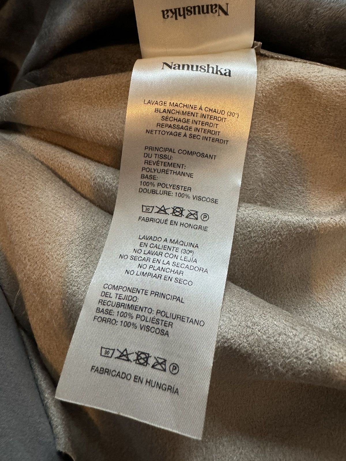 Nanushka NANUSHKA shirt SEE REAL TAPE MEASUREMENTS IN PHOTOS Size US S / EU 44-46 / 1 - 19 Thumbnail