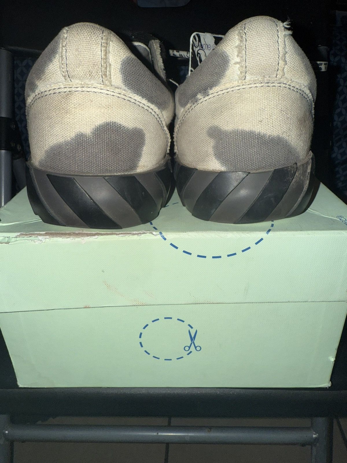 Off-White Tie Dye Low Vulcanized Black Medium Off-White Size US 9 / EU 42 - 6 Thumbnail
