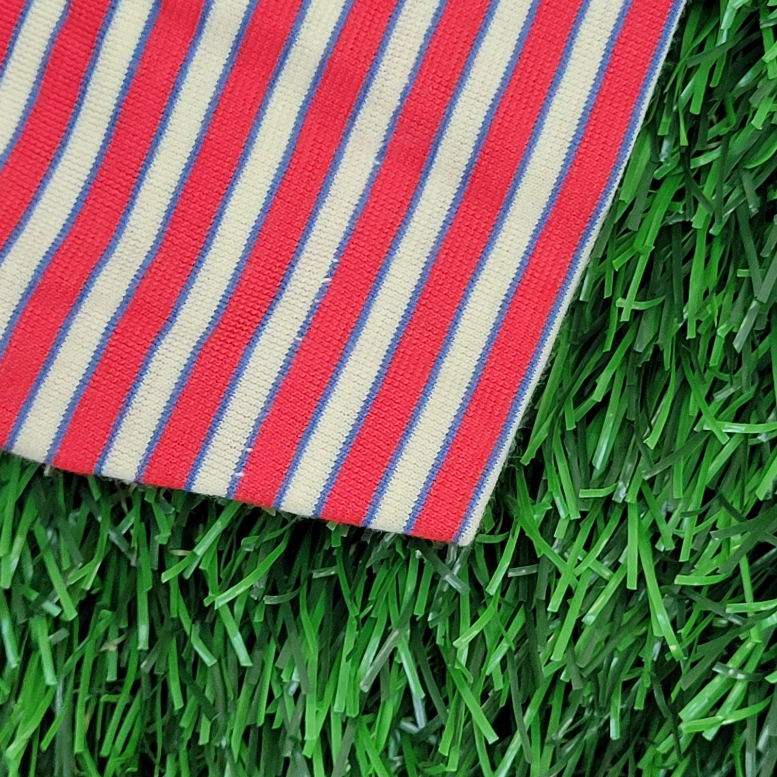 Vintage VTG 70s Manhattan Nature Knit Striped Polo Shirt Small Size US S / EU 44-46 / 1 - 3 Thumbnail
