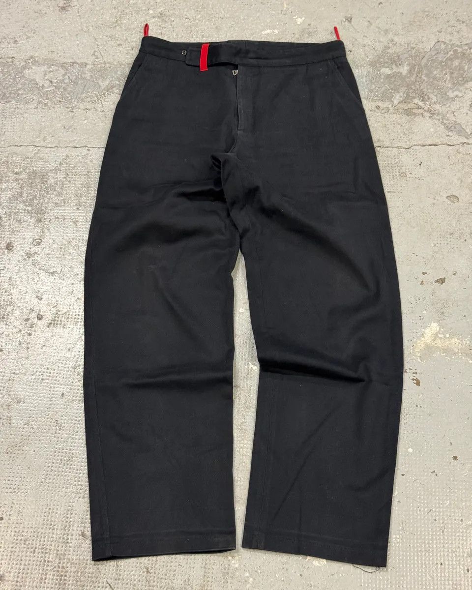 Prada 2000s Prada Black Cotton Pants Size US 32 / EU 48 - 1 Thumbnail