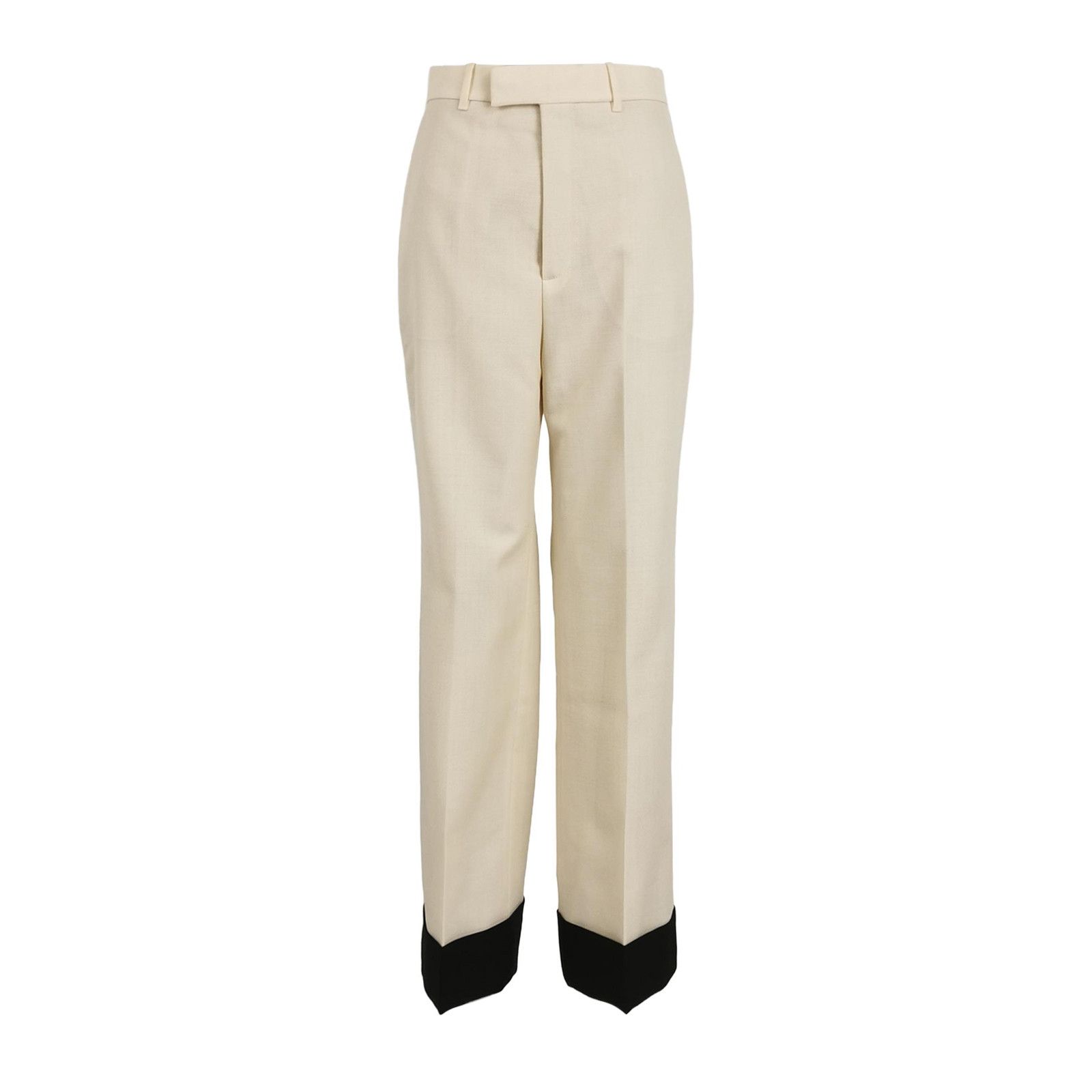 Gucci Gucci Two-Tone Wool Mohair Pants Size 38 Size 26" / US 2 / IT 38 - 1 Thumbnail