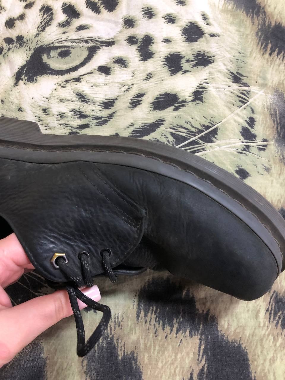 Dr. Martens Rare Vintage Dr Martens Air-Wair 1461 Black Leather Shoes Size US 8.5 / EU 41-42 - 10 Thumbnail