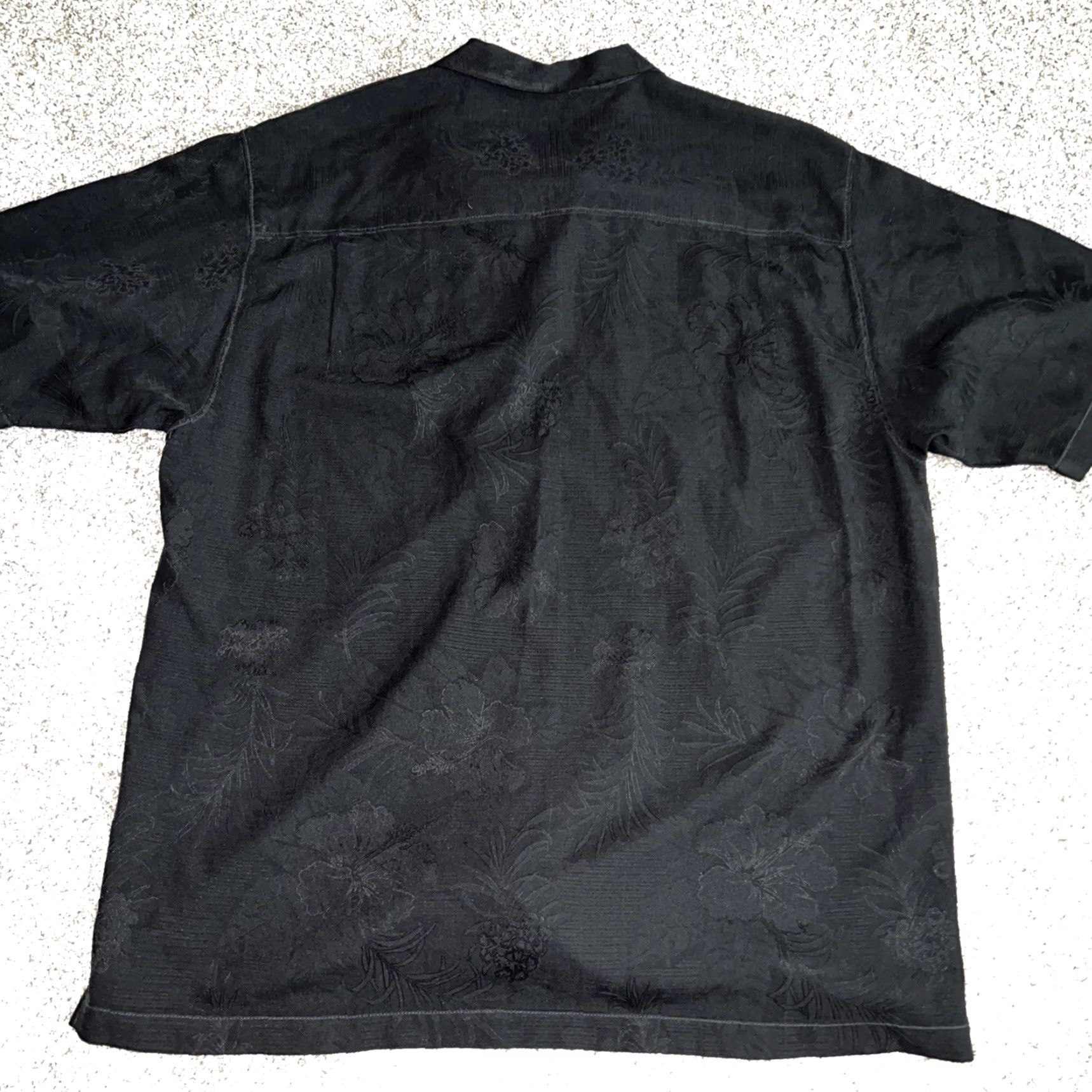 Tommy Bahama Tommy Bahama Shirt Adult XL Black Hawaiian Mens Size US XL / EU 56 / 4 - 4 Thumbnail