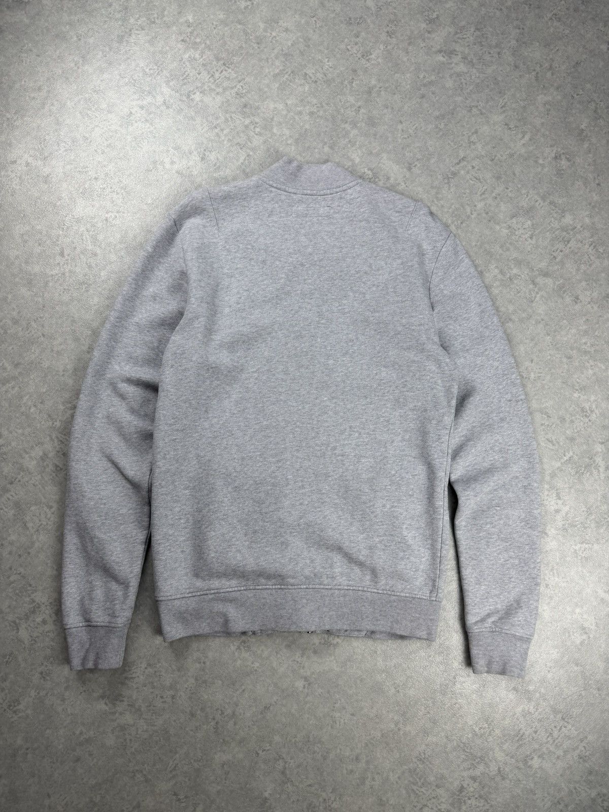 Allsaints AllSaints Raven Bomber Sweatshirt Grey Zip Men XS Size US XS / EU 42 / 0 - 9 Thumbnail