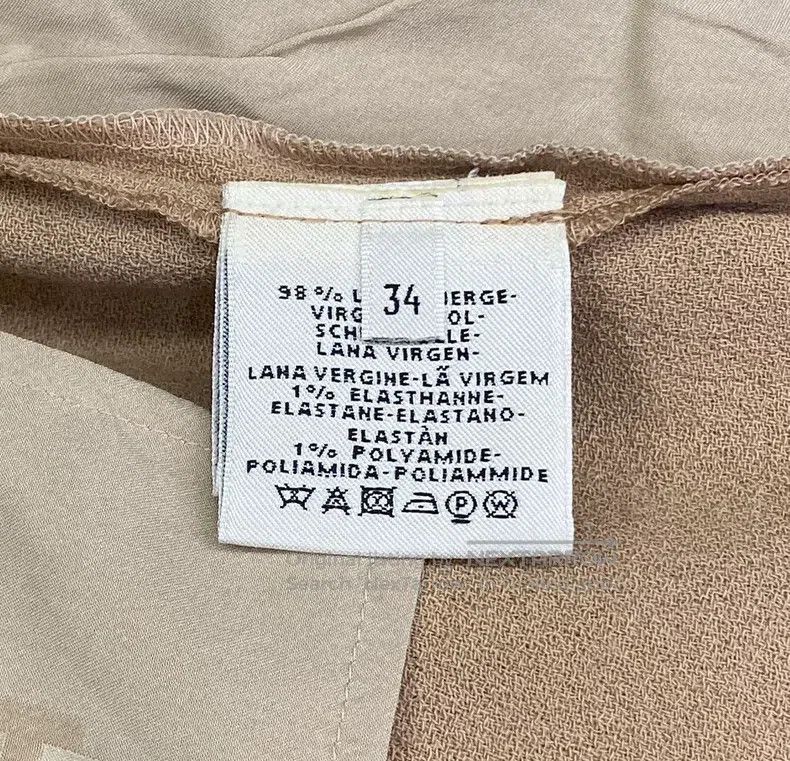 Hermes Hermes Coffee-colored trousers Size 42" / US 20 - 6 Thumbnail
