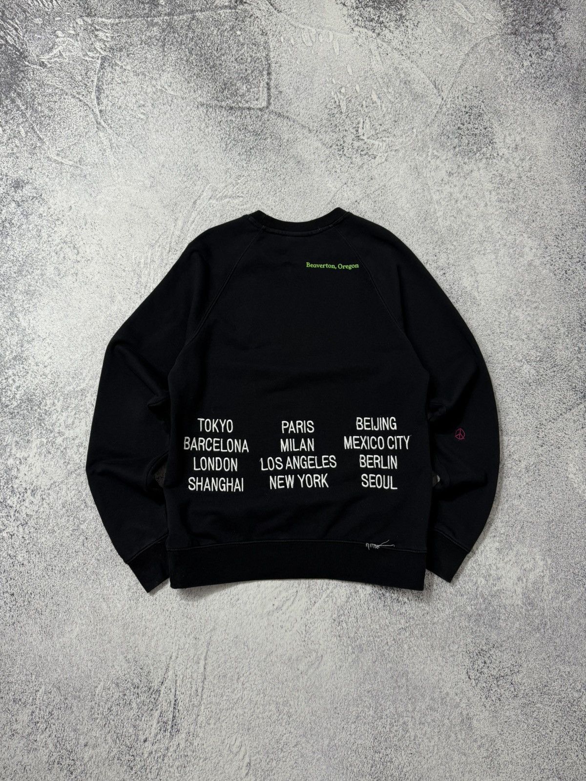 Nike Nike NSW World Tour Crew Embroidered Woven Sweatshirt Size US S / EU 44-46 / 1 - 8 Thumbnail