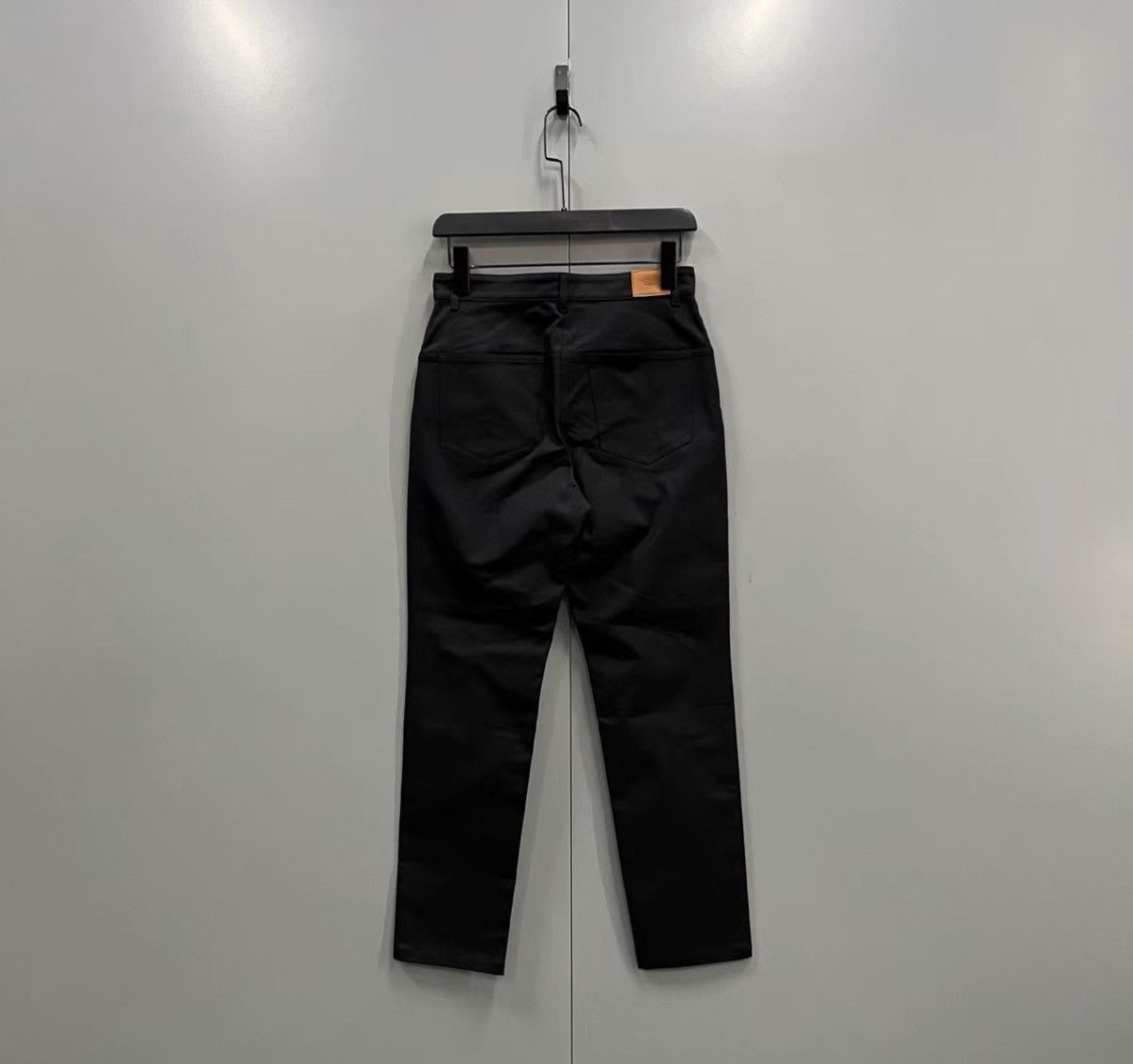 Hermes Hermès Black Straight-Leg Trousers J41 Size 25" / US 0 / IT 36 - 2 Thumbnail