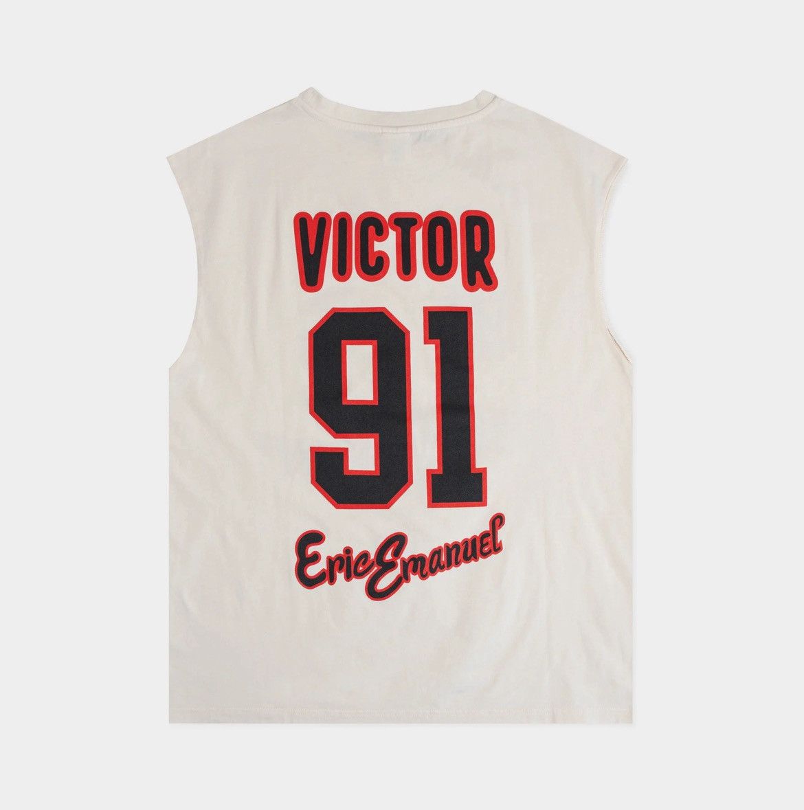Eric Emanuel Eric Emanuel x Victor Victor ivory cutoff sleeveless large Size US L / EU 52-54 / 3 - 1 Thumbnail