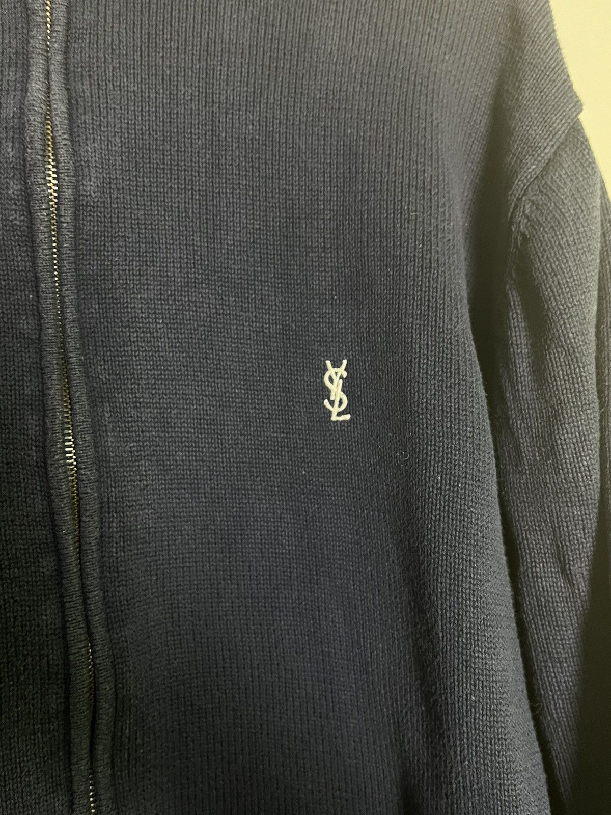 Yves Saint Laurent 🔹YVES SAINT LAURENT VINTAGE ZIP SWEATER Size US M / EU 48-50 / 2 - 6 Thumbnail