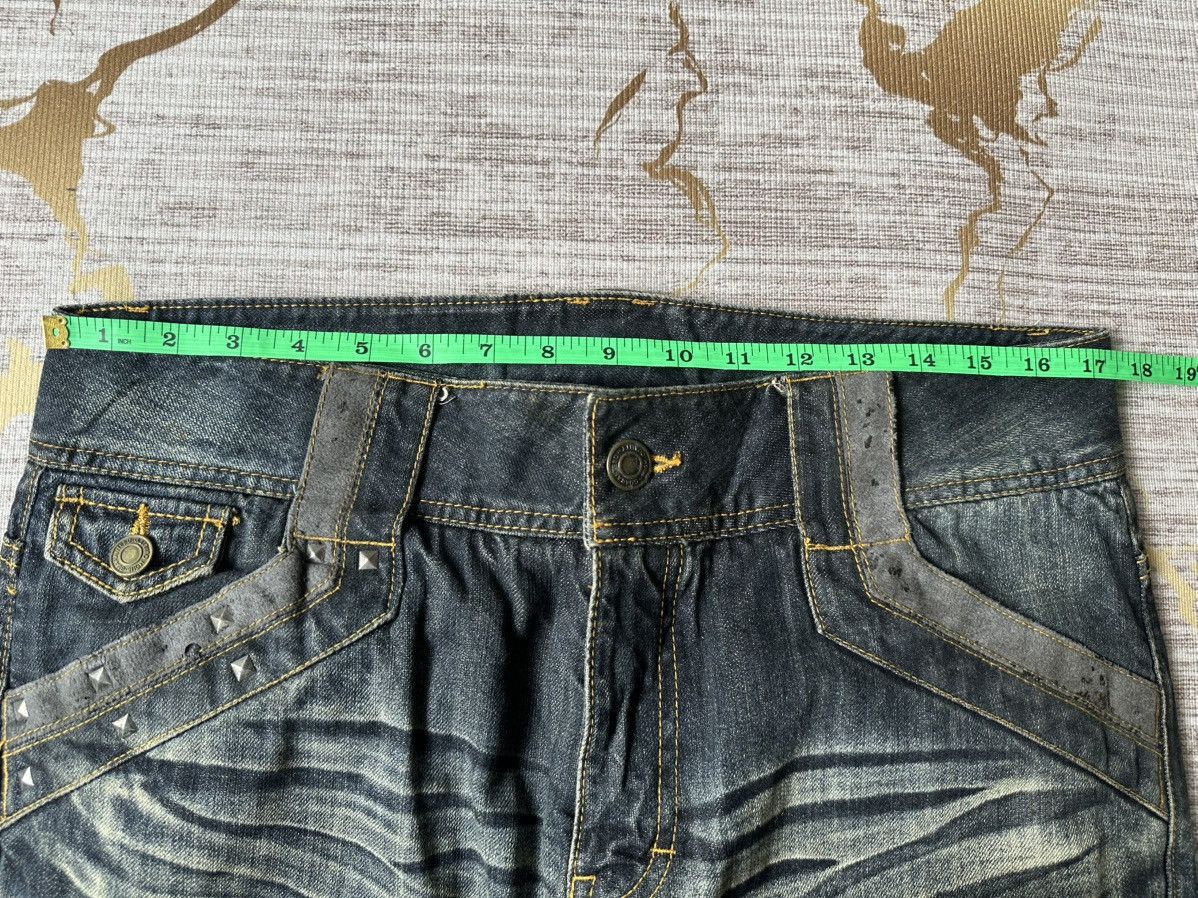 Japanese Brand FLARE Japanese Brand Claw Marks Design Denim Size US 34 / EU 50 - 4 Thumbnail