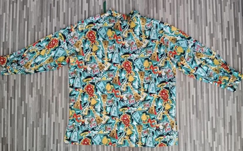 Karl Lagerfeld Karl Lagerfeld Button Up Blouse OVP 90s Size L / US 10 / IT 46 - 2 Thumbnail