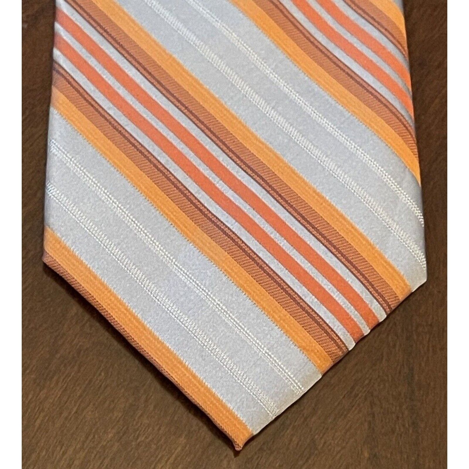Apt. 9 Apt. 9 Orange Gray Hand Made 100% Polyester Made In China Size ONE SIZE - 1 Thumbnail