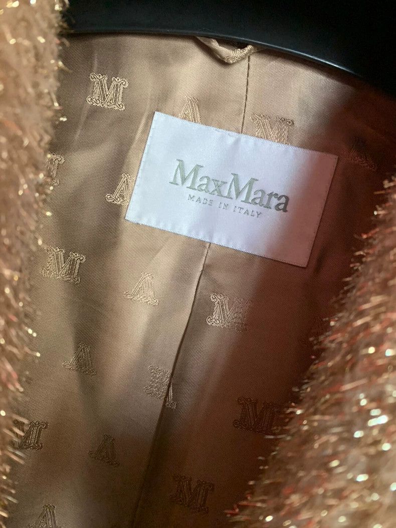 Max Mara Max Mara A teddy bear coat limited edition camel with gold Size S / US 4 / IT 40 - 2 Thumbnail