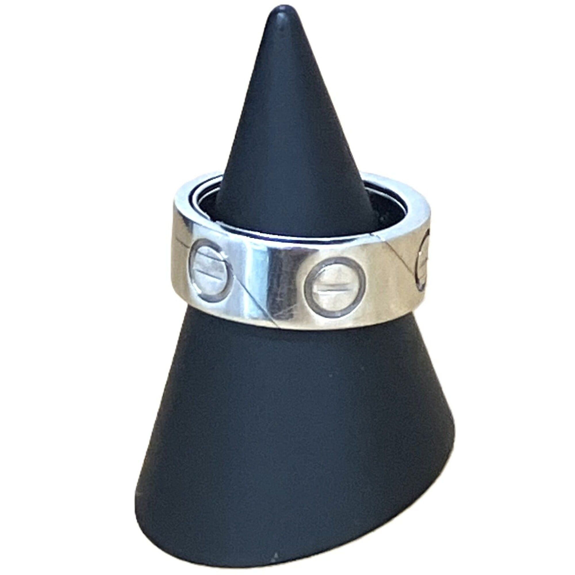 Cartier Cartier Astro Love Ring, 1999 Christmas Limited Edition, 18K White Gold, Size 10 Size ONE SIZE - 1 Thumbnail