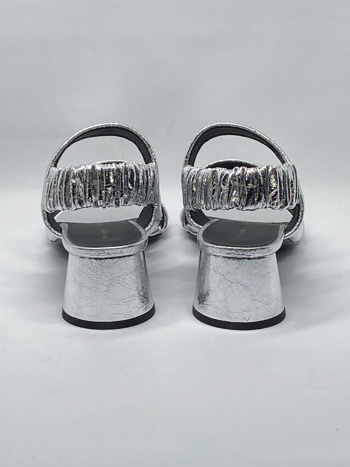 Proenza Schouler Proenza Schouler Silver Slingback Heel Sandals size 36.5 Size US 6.5 / IT 36.5 - 7 Thumbnail