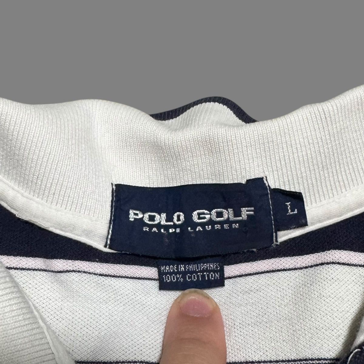 Polo Ralph Lauren × Vintage Vintage Polo Ralph Lauren Golf Logo Polo Shirt Adult Large Size US L / EU 52-54 / 3 - 5 Thumbnail
