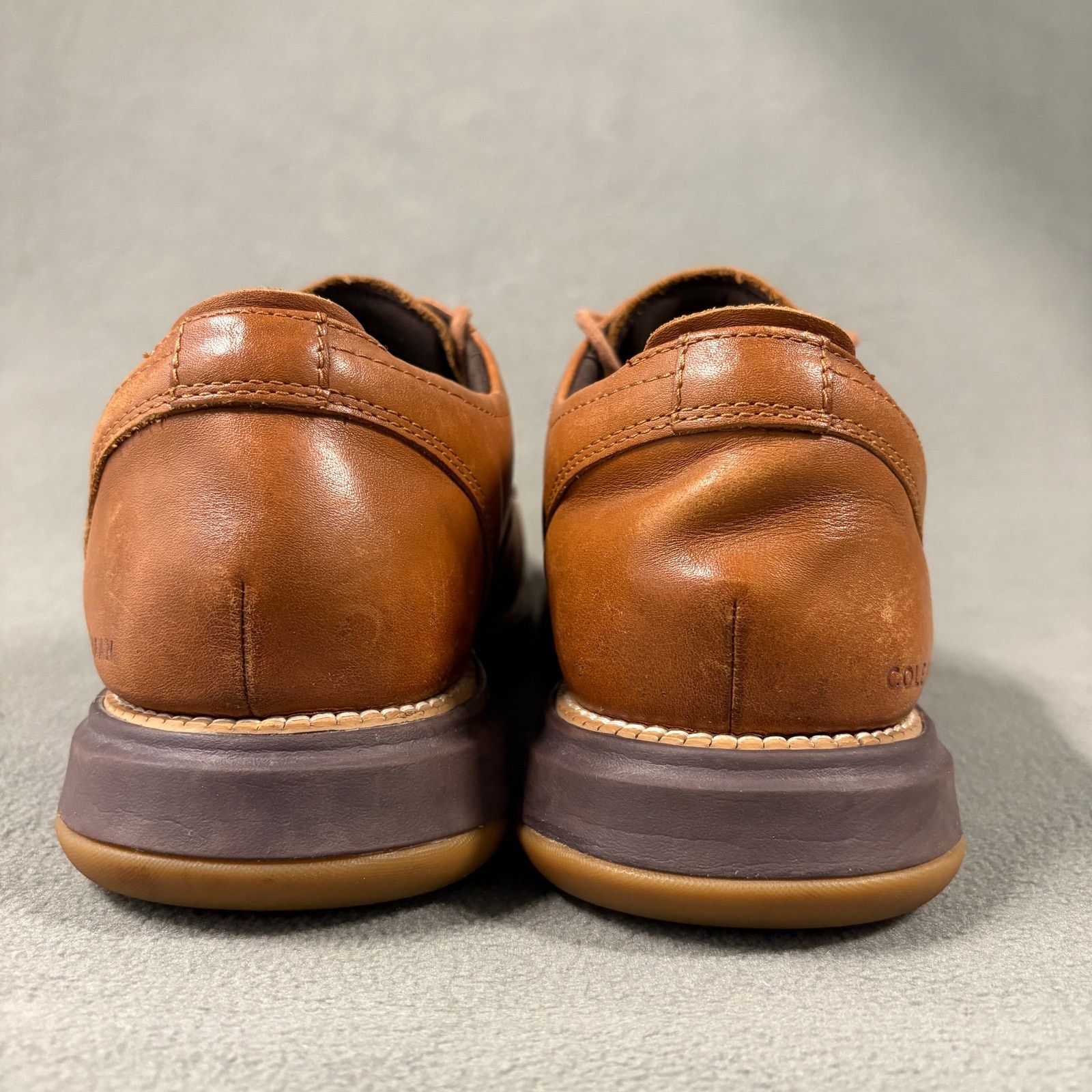 Cole Haan COLE HAAN Mens's Grand Atlantic Oxford in Brown Size 10.5 Size US 10.5 / EU 43-44 - 5 Thumbnail