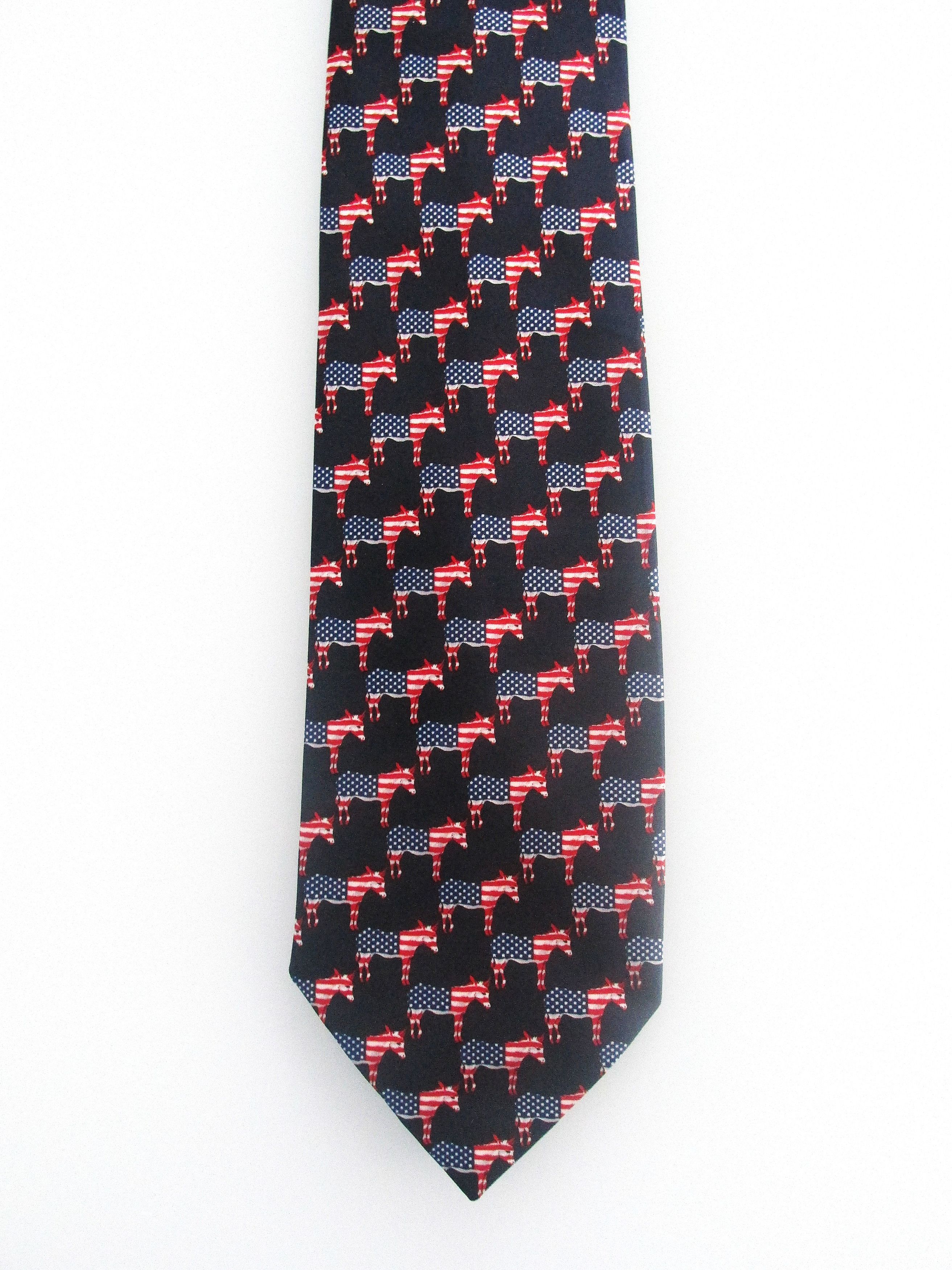 Other Democratic Party/American Flag (NWOT) Men's Tie Size ONE SIZE - 2 Thumbnail