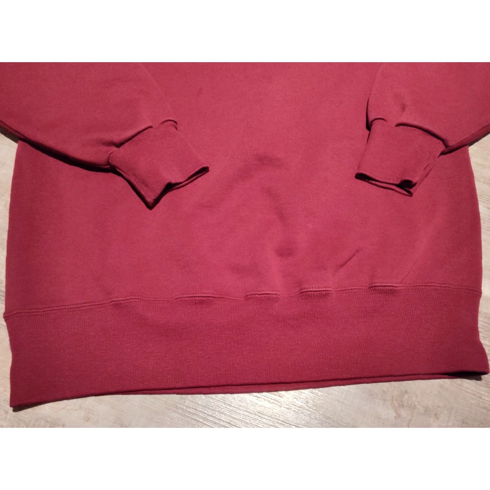 Champion Vintage 90s Champion Maroon Crewneck Sweatshirt Size M Made In USA EUC Solid Size US M / EU 48-50 / 2 - 2 Thumbnail