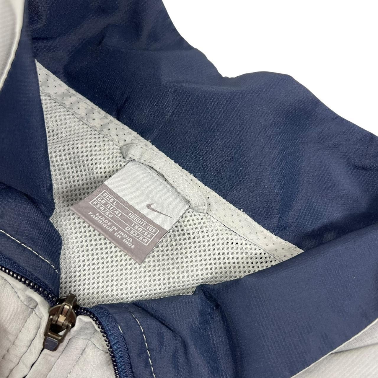 Nike Vintage 2000s Nike Shox Zip Up Track Jacket Grey - Large Size US L / EU 52-54 / 3 - 7 Thumbnail